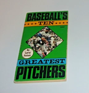 1979 Baseball's Ten Greatest Pitchers-Paperback-Sandy Koufax Grover Cleveland Cy - Picture 1 of 10