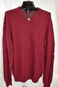 Suéter resistente a la intemperie borgoña talla mediana para hombre - Imagen 1 de 9