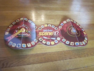 Harry Potter SCENE IT 2005 Game Board REPLACEMENT PART ONLY  Free Ship Excellent - Image 1 of 4
