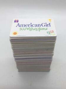 American Girl Game Replacement Pieces Parts All 300 WISH CARDS