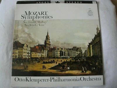 OTTO KLEMPERER PHILHARMONIA ORCHESTRA MOZART SYMPHONIES NO. 35/36 VINYL LP 1962 - Image 1 of 4