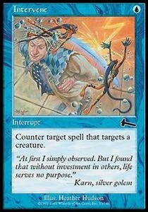 *MRM* ENGLISH 4x Héritage d'Urza - Intervene [EX/NM] MTG ULG - Picture 1 of 1