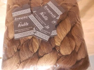 ARAUCANIA YARN/ EXTRA FINE MERINO WOOL & SILK/PERU/ HAND DIED/10 SKEINS/COLOR104 - Picture 1 of 12