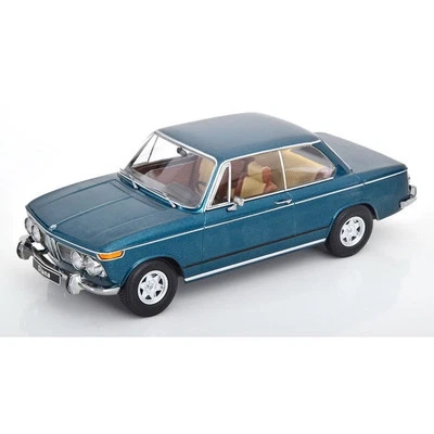 Kkdc181313 1/18 Bmw 2002 Ti Diana 1970 Turquoise Metallic Diecast Minicar - Image 1 of 4