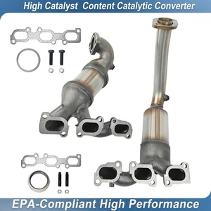2X Catalytic Converter For Mercury Milan/Ford Fusion 2006-2009 3.0L - Picture 1 of 8