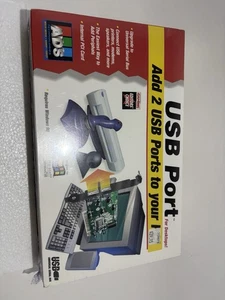 Vintage USB Port Card For PC For Windows 98 - Picture 1 of 2