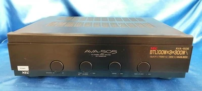 NEC Power Amplifier Ava-505 Used - Image 1 of 4