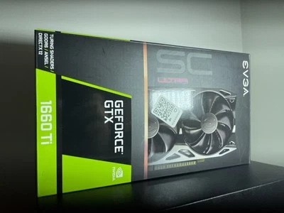 EVGA SC Ultra Gaming NVIDIA GeForce GTX 1660 Ti 6GB GDDR6 GPU - Great Condition - Image 1 of 4