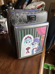 Loungefly: The Haunted Mansion Bride Lenticular Mini Rucksack - mit Etikett - Neu - Bild 1 von 9