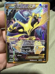 Alakazam EX Fates Collide 125/124 Full Art Holo Secret Rare - Picture 1 of 8
