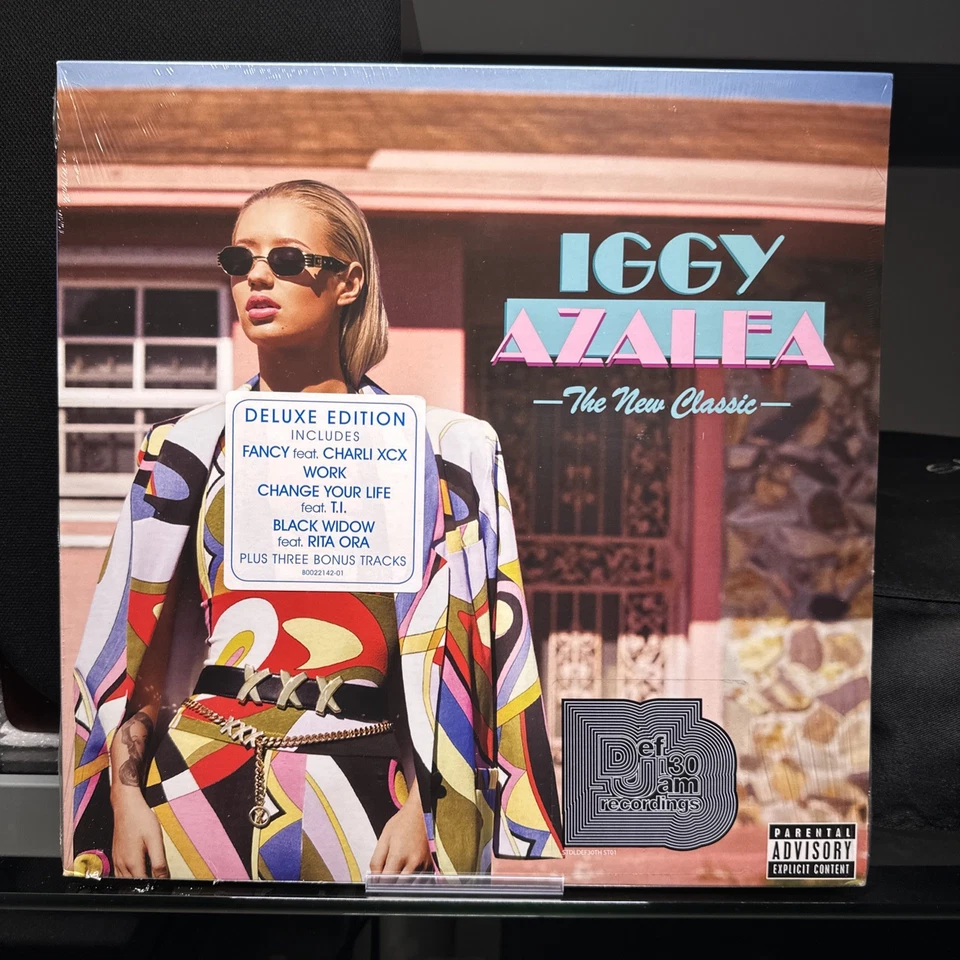 IGGY AZALEA THE NEW CLASSIC 2 LP ALBUM VINYL RECORD Hype Stickers BRAND NEW! OOP - Image 1 of 4