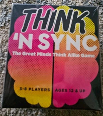 Think 'N Sync The Great Minds Think Alike Party Card Game By Gamewright Gift New - Image 1 of 4