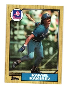 1987 Topps #76 Rafael Ramirez Atlanta Braves - Bild 1 von 2
