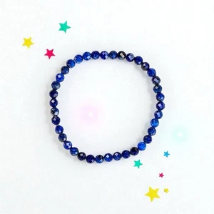 Pulsera Pratt Daddy Cristales Lapislázuli Facetados Cristal Nueva en Paquete - Imagen 1 de 24