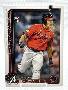 2025 Topps Update Drake Baldwin #US87 Braves RC - Picture 1 of 3