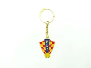 National Team Croatia European Euro Soccer Football Keychain Keys Ring Chain - Picture 1 of 1