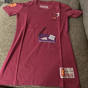 NWT Flying Colors Virginia Tech VT Hokies Logo Women’s V-neck T-shirt Size L - Picture 1 of 12