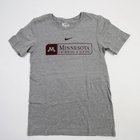 Minnesota Golden Gophers Nike Nike Tee Short Sleeve Shirt Men's Gray Used Cover