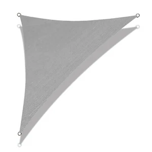 Triangle Sun Shade Sail Canopy UV Block Sunshade Cover Yard Deck Garden Outdoor - Picture 1 of 7