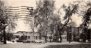 Wellborn Memorial Baptist Hospital aka Evansville Sanitarium IN Postcard Closed - Picture 1 of 4