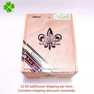 Tatuaje Cojonu Gabinete Vacío Madera Cigarros Caja 7.25" x 5.75" x 3" - Imagen 1 de 10