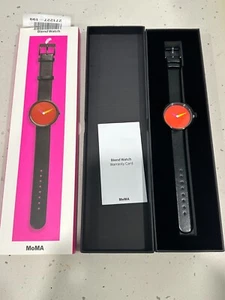 Museum of Modern Art MoMA Blend Watch Red / Green, BNIB RRP $295 - Foto 1 di 20