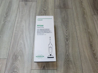 VORWERK FOLLETTO ORIGINAL PREMIUM Filter Vorwerk Kobold VK200 FP200 Staubbeutel Filtertüten FP200
