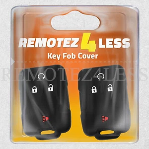 2 Key Fob Cover for 2014 2015 2016 2017 2018 2019 GMC Canyon Remote Case Skin - Picture 1 of 6
