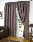 Faux Silk Fully Lined Curtains Pencil Pleat Or Eyelet Ring Top Free Tiebacks