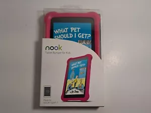 NOOK TABLET 7" PINK Foam Tablet Bumper/Case for Kids! - Barnes & Noble BRAND NEW - Picture 1 of 3
