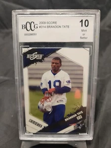 #314 Brandon Tate 2009 Puntuación BCCG 10 MT+ - Novato - Imagen 1 de 2