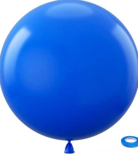 40in Mega Balloon Royal Blue - Picture 1 of 2