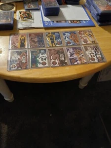 1993-94 Fleer Basketball Sharpshooters Complete Set (10) Jordan & Wilkins - Picture 1 of 5