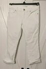 Ann Taylor LOFT Pants Petites Size 0P Modern Kick Crop Capri White NWT 28x23