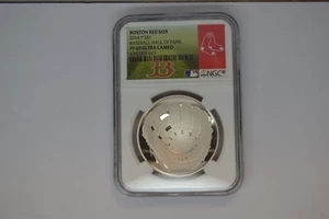 2014-P $1 Baseball Hall of Fame- Boston Red Sox- NGC PF-69 ULTRA CAMEO.  RARE!! - Picture 1 of 5