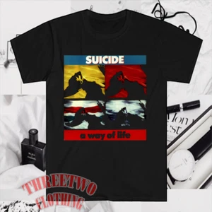 Suicide A Way Of Life Men's Black Size S to 5XL - Picture 1 of 1