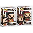 Funko Pop Asia Three Kingdoms Sun Quan#205+Zhang Fei #203 Vinyl Figure 2Packs