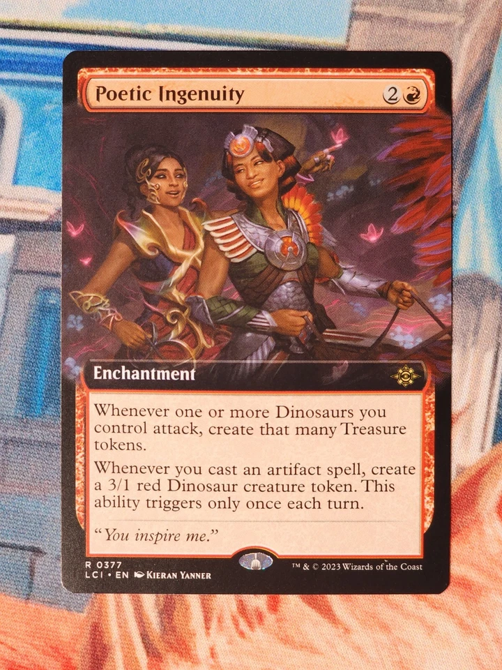 Poetic Ingenuity Extended The Lost Caverns of Ixalan Magic Gathering MTG LCI - Image 1 of 1