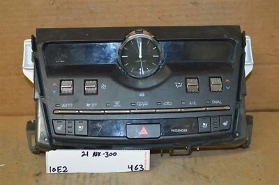 Lexus NX300 2020-2021 calefacción control de temperatura aire acondicionado 5590078550 panel 463-10E2 Foto 1 de 3