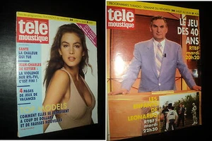 TELEMOUSTIQUE 3522 (29/7/93) CINDY CRAWFORD LEO FERRE BRYAN FERRY G NANNINI - Bild 1 von 1