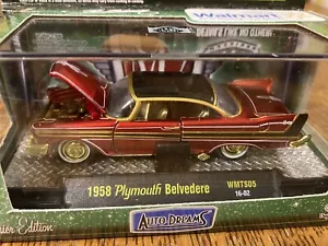 M2 Machines 1/64 Scale Diecast 1958 Plymouth Belvedere Auto Dreams Gold Chase - Picture 1 of 11