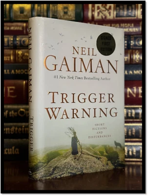 Trigger Warning NEIL GAIMAN SIGNED Hardback First Edition First Printing - Image 1 of 4