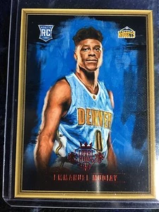 2015-16 Court Kings Emmanuel Mudiay retrato novato rojo paralelo RC/100 pepitas - Imagen 1 de 2