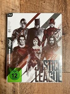 *USED* Justice League w. Mondo X Steelbook (Blu-ray, Import, 2017, Region Free)