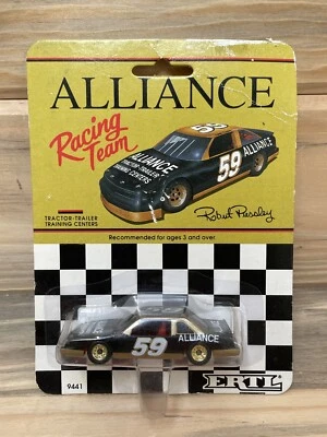 ALLIANCE RACING TEAM 1991 DIE-CAST #59 ROBERT PRESSLEY STOCK CAR 1/64 NASCAR  - Image 1 of 4