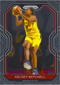 Kelsey Mitchell 2021 Panini Prizm WNBA Basketball Chrome Card #12 Indiana Fever - Picture 1 of 2