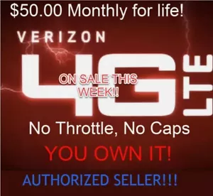 Verizon Original Unlimited Hotspot Plan - $50 a month - Picture 1 of 5
