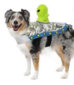 NWT Vibrant Life Halloween Dog Alien Costume Size Medium (20-50 pounds) - Picture 1 of 6