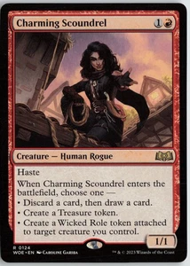 Charming Scoundrel  R Wilds of Eldraine 124 NM - Picture 1 of 1