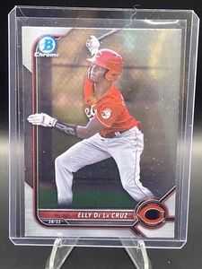 Bowman Chrome #BCP-224 Elly De La Cruz Prospects - Picture 1 of 2